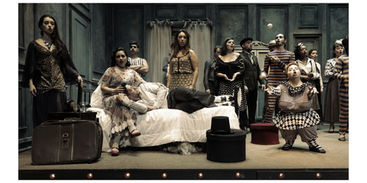 �Tres Sombreros de Copa�/ �Three Top Hats�. A circus opera based in Miguel Mihura�s 1932 theater play �Tres Sombreros de Copa�