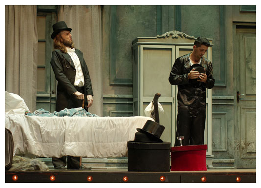 �Tres Sombreros de Copa�/ �Three Top Hats�. A circus opera based in Miguel Mihura�s 1932 theater play �Tres Sombreros de Copa�