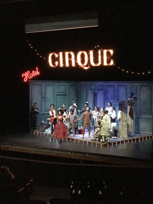 �Tres Sombreros de Copa�/ �Three Top Hats�. A circus opera based in Miguel Mihura�s 1932 theater play �Tres Sombreros de Copa�