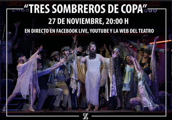 'Tres sombreros de copa' &aacute;gil y enriquecido